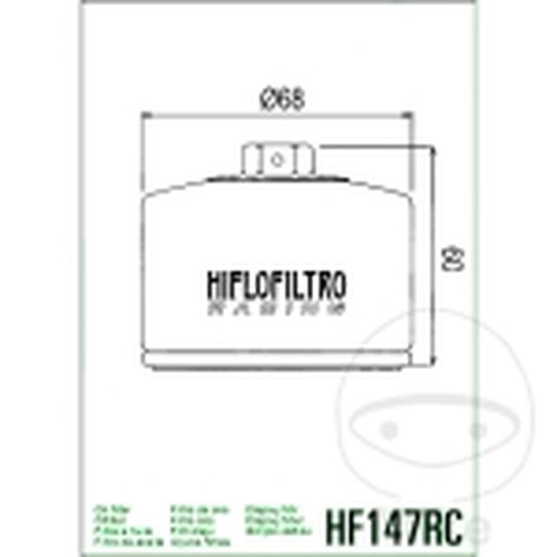 Filtro de Aceite Racing Hiflo | Motos Camaral