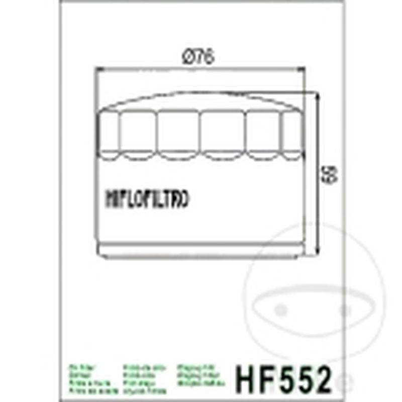 Filtro de Aceite Hiflo | Recambios Moto | Motos Camaral