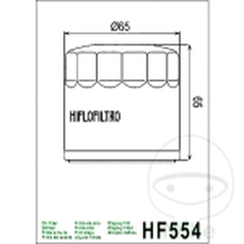 Filtro de Aceite Hiflo | Recambios Moto | Motos Camaral