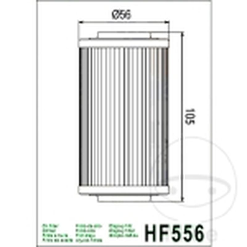 Filtro de Aceite Hiflo | Recambios Moto | Motos Camaral