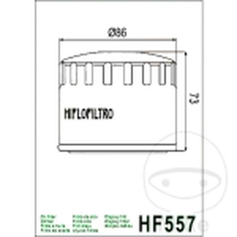 Filtro de Aceite Hiflo | Recambios Moto | Motos Camaral