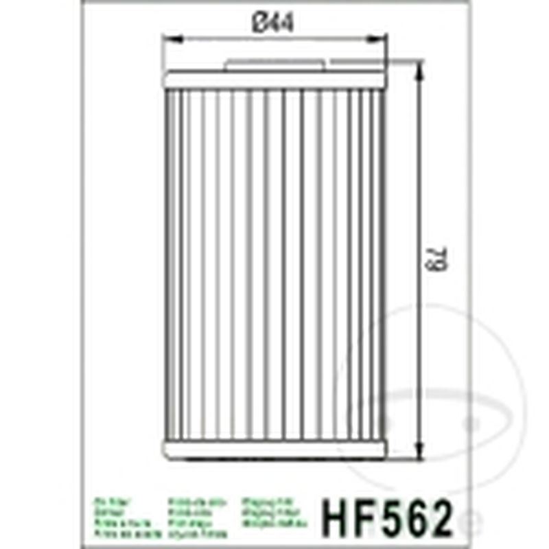 Filtro de Aceite Hiflo | Recambios Moto | Motos Camaral