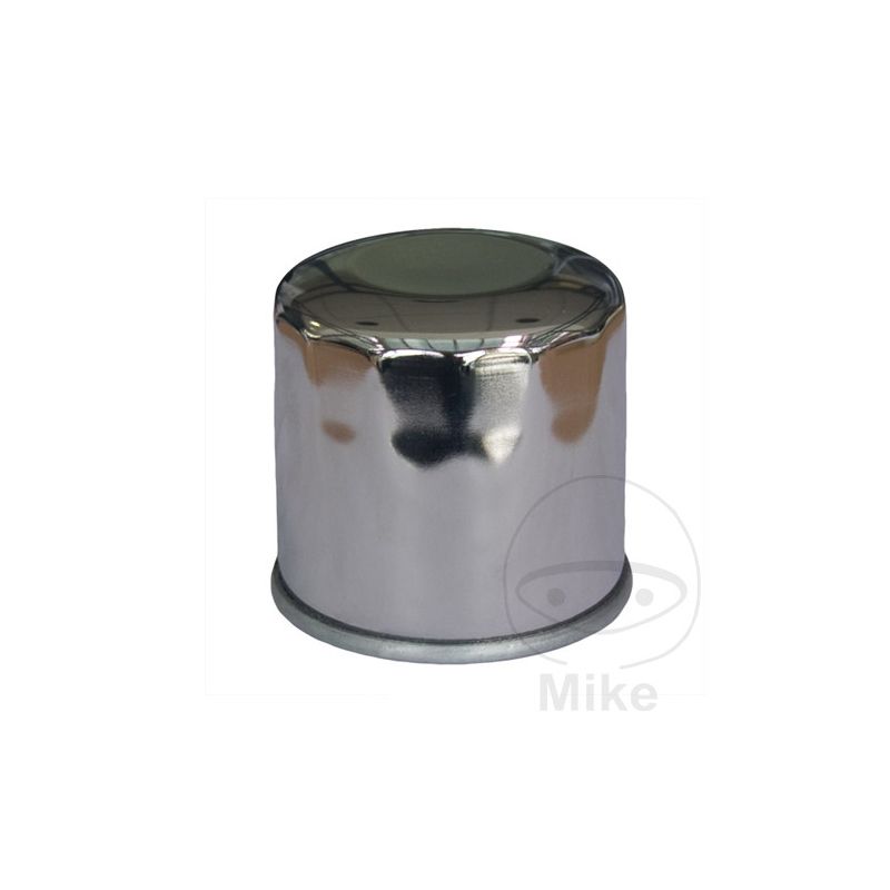 Filtro de Aceite Cromado Hiflo | Hiflofiltro | Motos Camaral