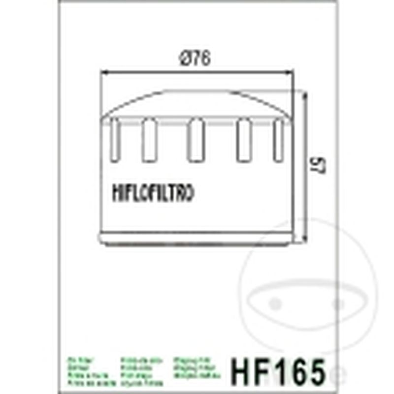 Filtro de Aceite Hiflo | Recambios Moto | Motos Camaral