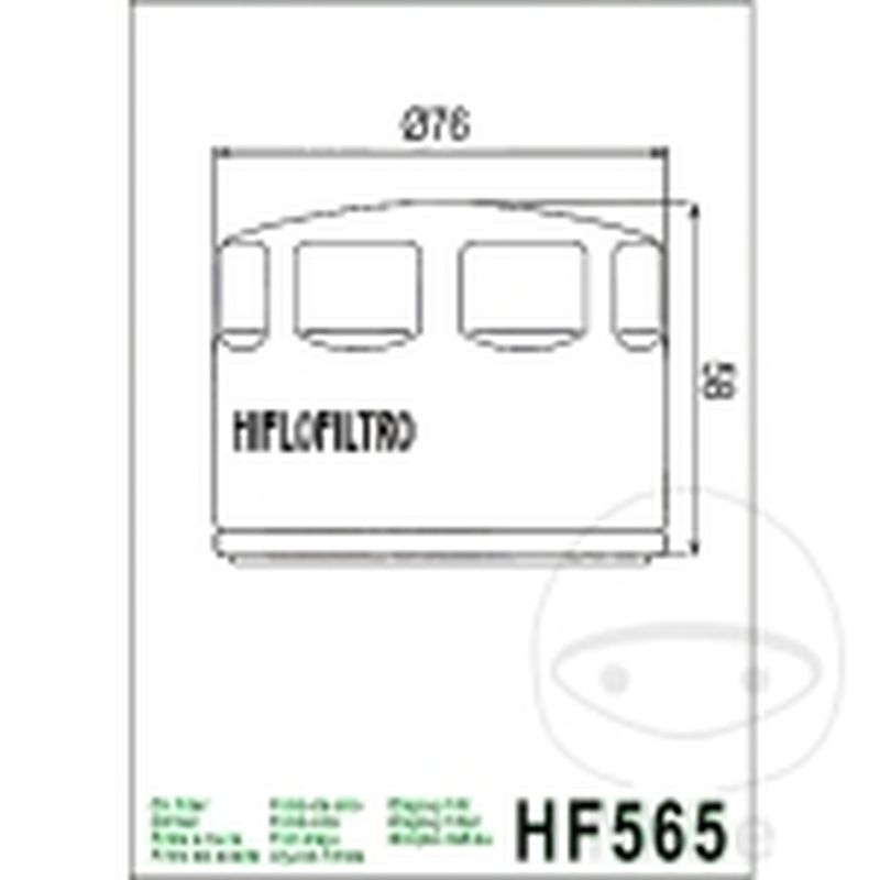 Filtro de Aceite Hiflo | Recambios Moto | Motos Camaral