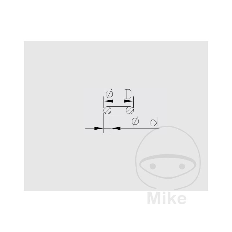 O-Ring 2X9MM para Amortiguador Kayaba | Motos Camaral