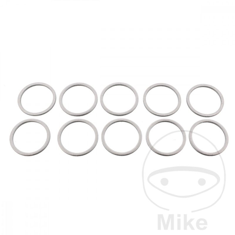 Anillo de sellado tornillo drenaje aceite JMP (10 uds) | Motos Camaral