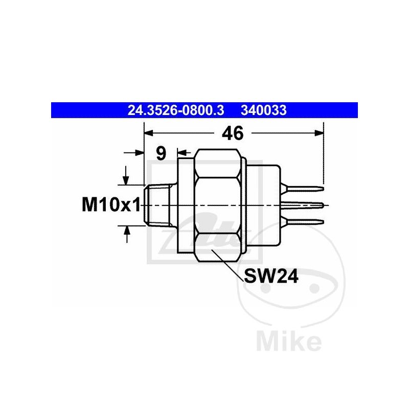 Interruptor Luz de Freno MQ 1452267 | Motos Camaral