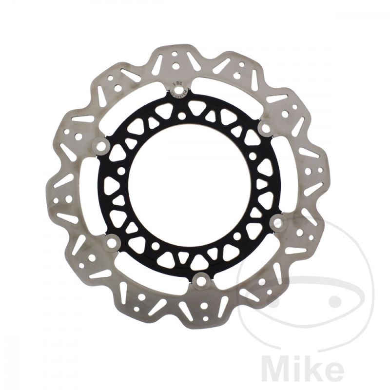 Disco de freno Vee EBC negro | EBC Brakes | Motos Camaral