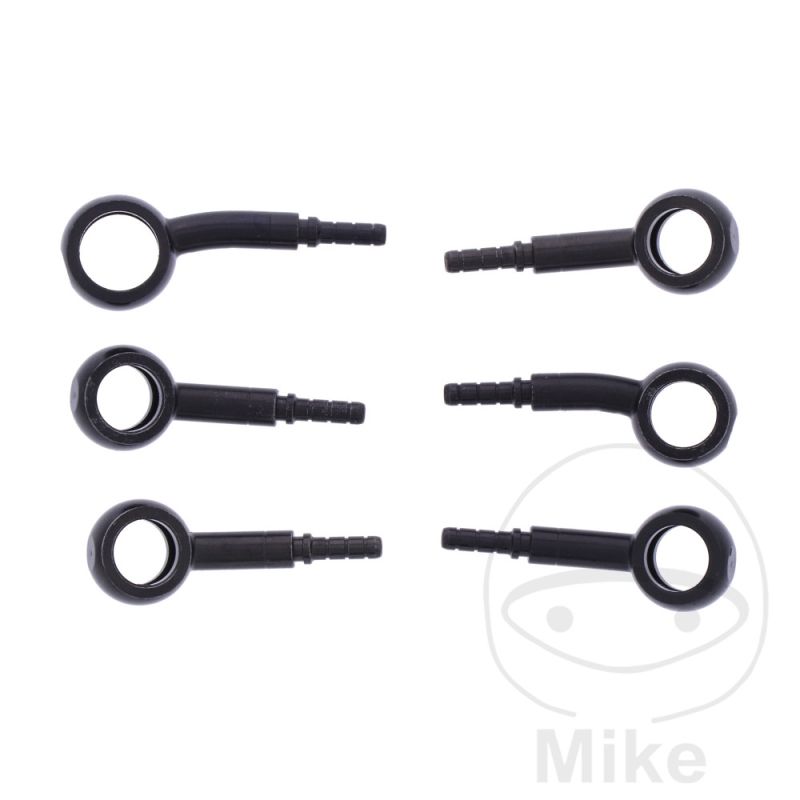 Latiguillo de Freno Metálico Kit 3 Piezas Negro | Motos Camaral