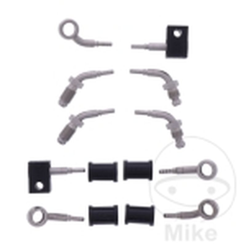 Kit Latiguillos de Freno Metálicos 5 Piezas | Motos Camaral