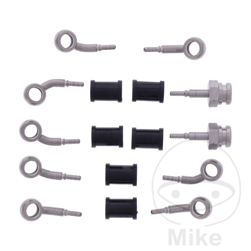 Kit Latiguillos de Freno Metálicos 5 Piezas | Motos Camaral