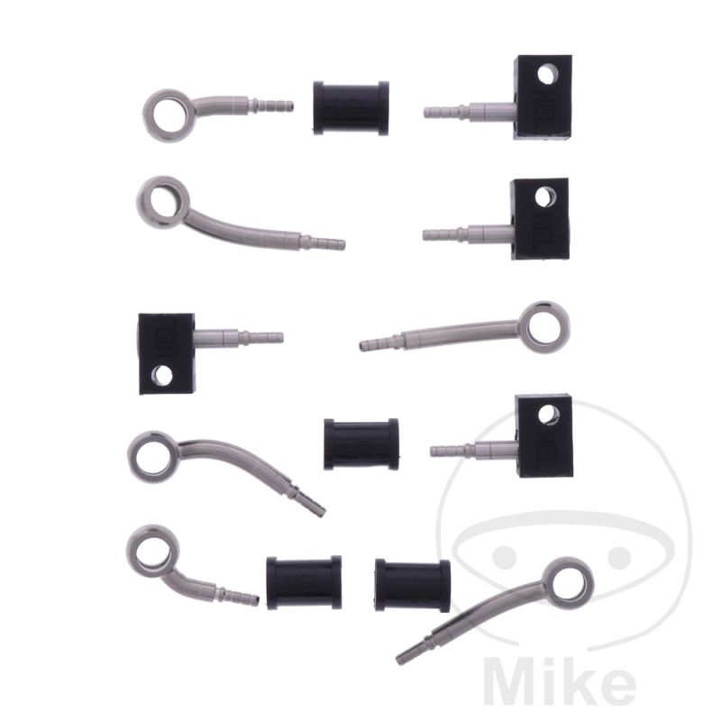 Kit Latiguillos de Freno Metálicos 5 Piezas | Motos Camaral