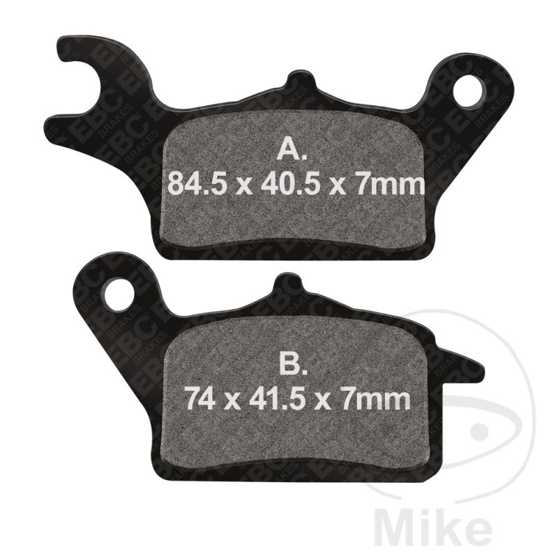 Pastillas de Freno Estándar Scooter EBC | Motos Camaral