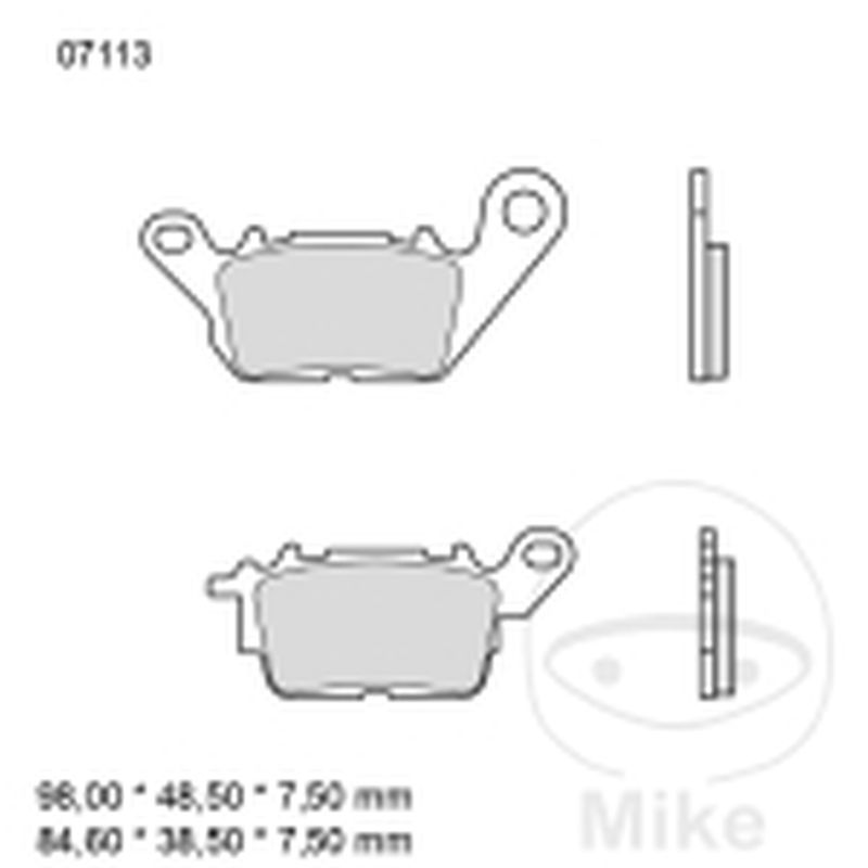 Pastillas de Freno CC Scooter Brembo 7370216 | Motos Camaral