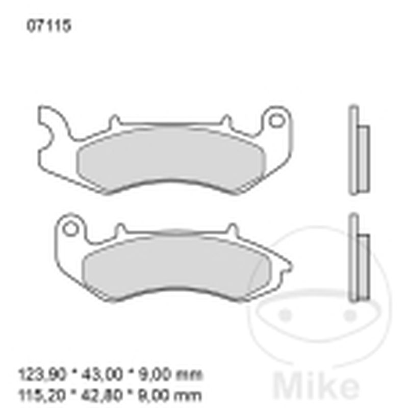 Pastillas de Freno Brembo CA KE | Motos Camaral