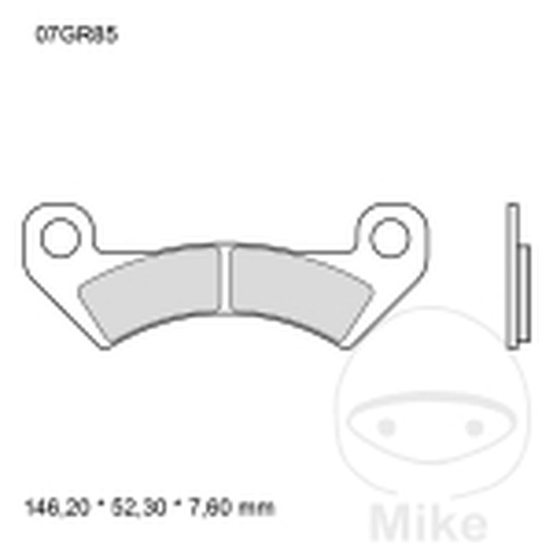 Pastillas de Freno Sinterizadas SD Brembo | Motos Camaral