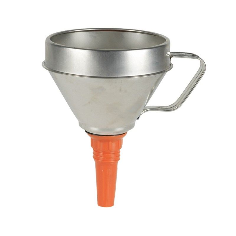 Embudo hierro blanco PRESSOL - motoscamaralweb.com