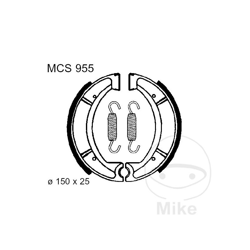 Zapatas de Freno con Muelle TRW 7328222 | Motos Camaral