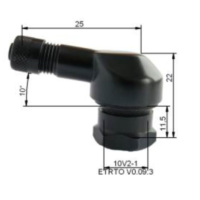 Válvula neumático PROVAC aluminio Ø11.5mm - x10 - motoscamaralweb.com