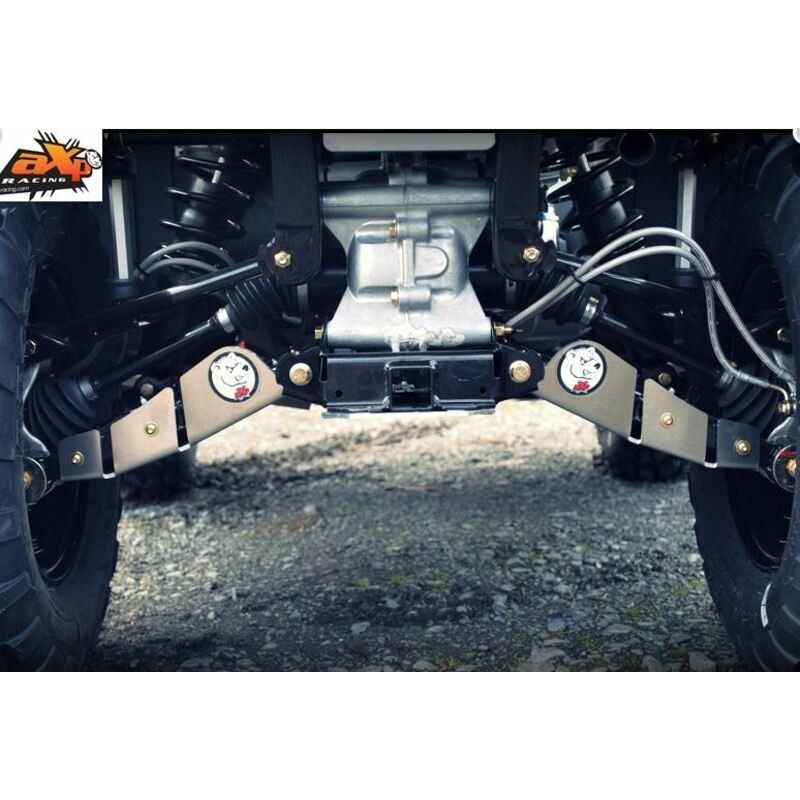 Protector de trapecio trasero AXP aluminio 4 mm Polaris Sportsman - motoscamaralweb.com