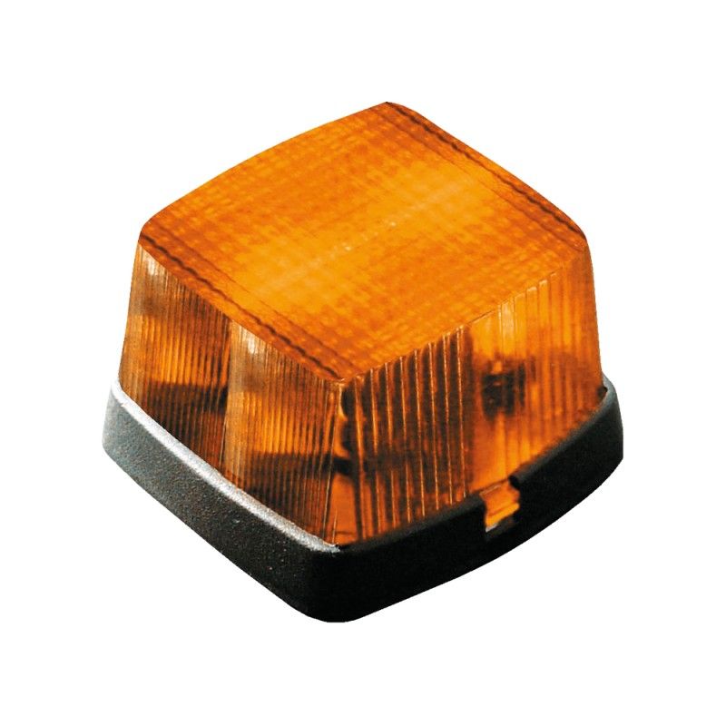 PILOTO CUADRADO LATERAL NARANJA CON REFLECTOR- motoscamaralweb.com