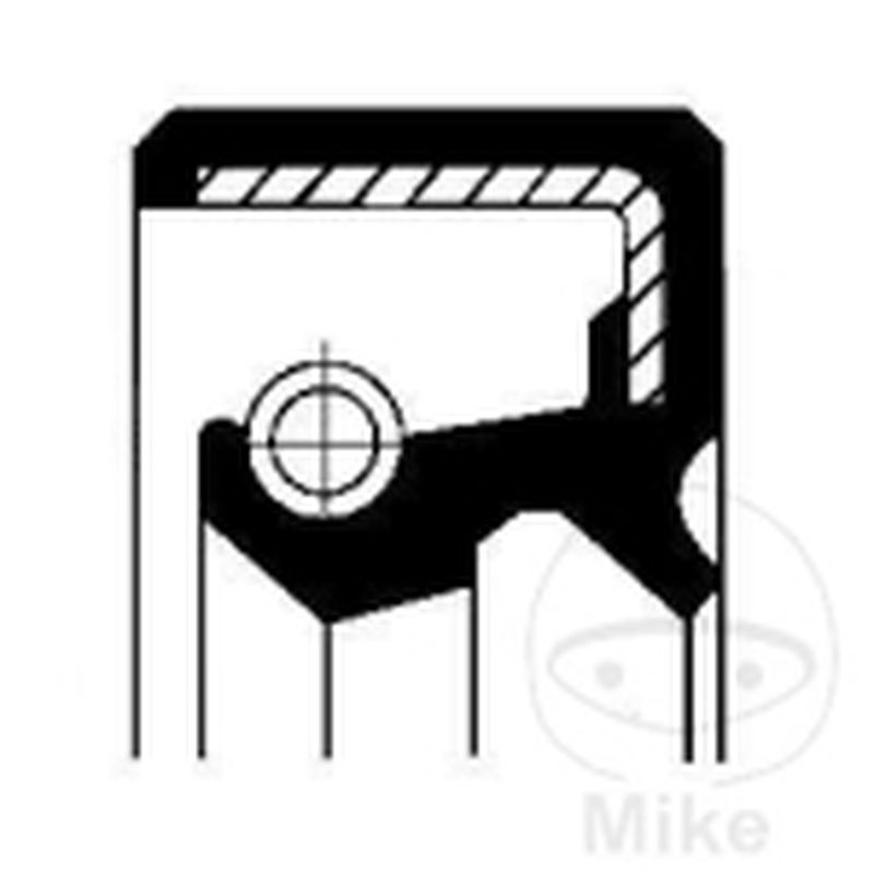 Retén 12X24X6MM para Bomba de Agua | Motos Camaral