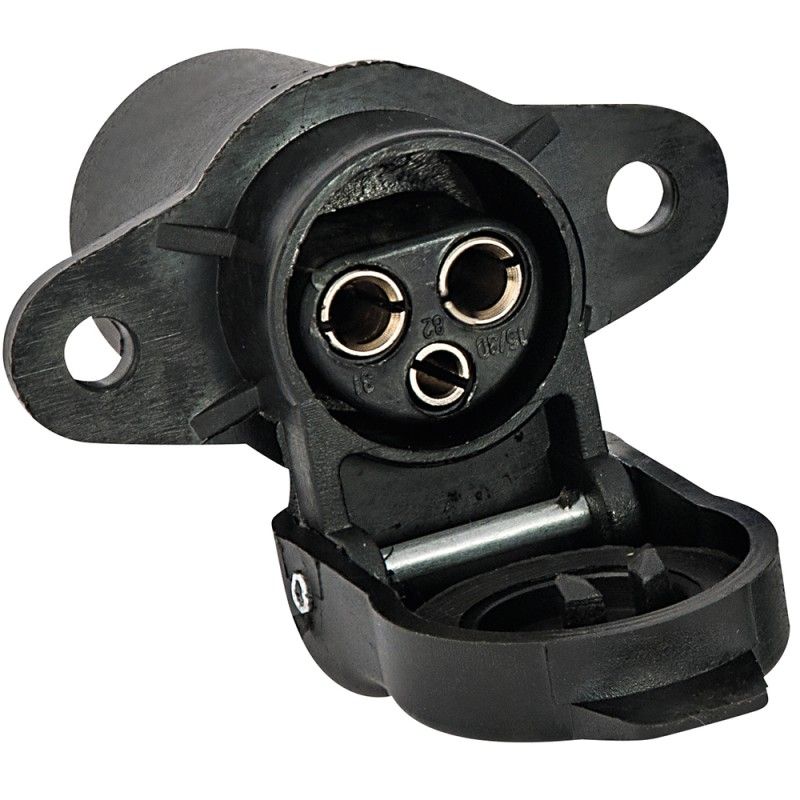CONECTOR HEMBRA 3 POLOS BLISTER- motoscamaralweb.com
