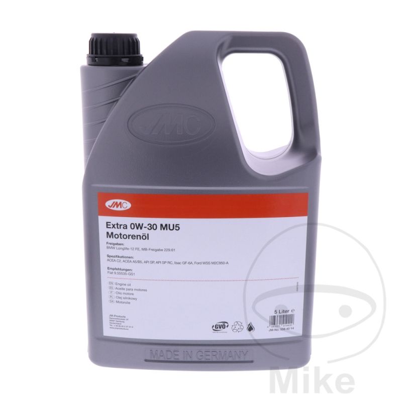 Aceite Motor JMC 0W30 Sintético 5L | Motos Camaral