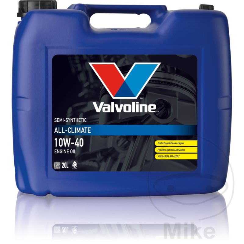 Aceite Motor 10W40 Valvoline All Climate 20L | Motos Camaral