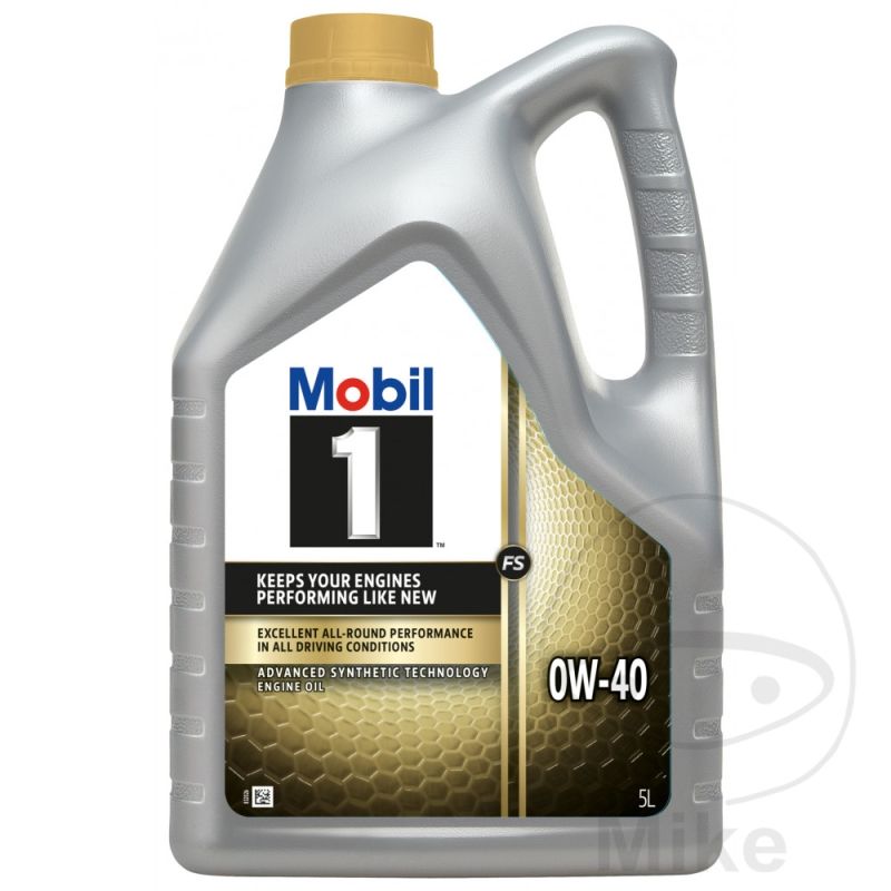 Aceite Motor 0W40 Mobil 1 FS 5 Litros | Motos Camaral