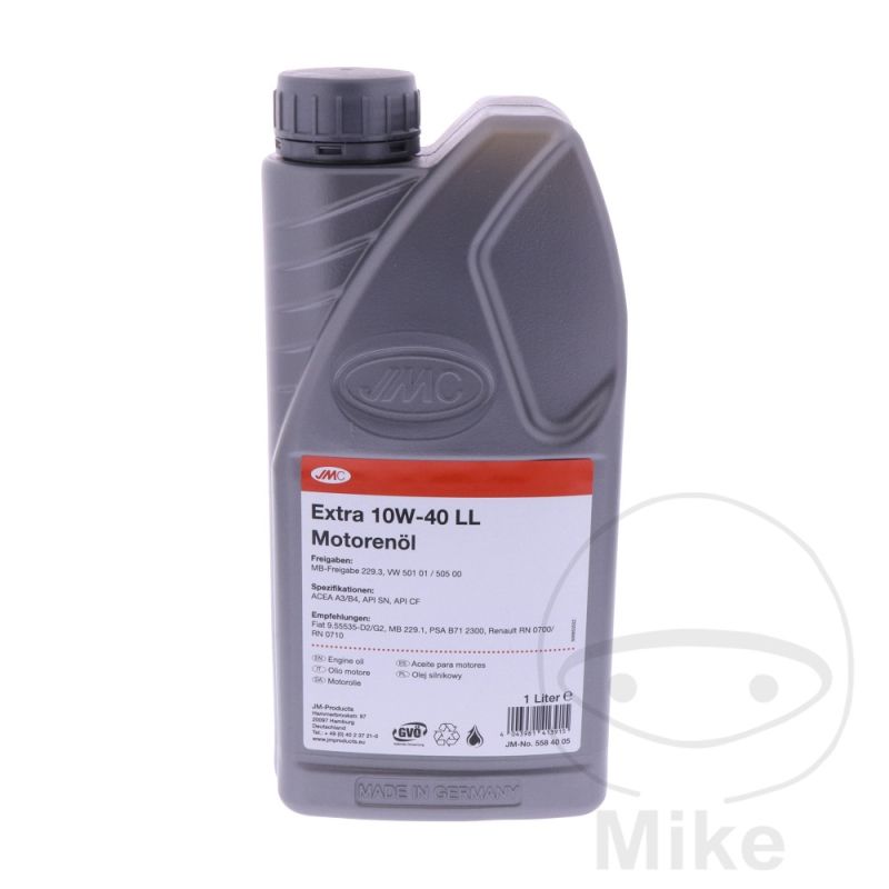 Aceite Motor 10W40 Longlife JMC Extra 1L | Motos Camaral