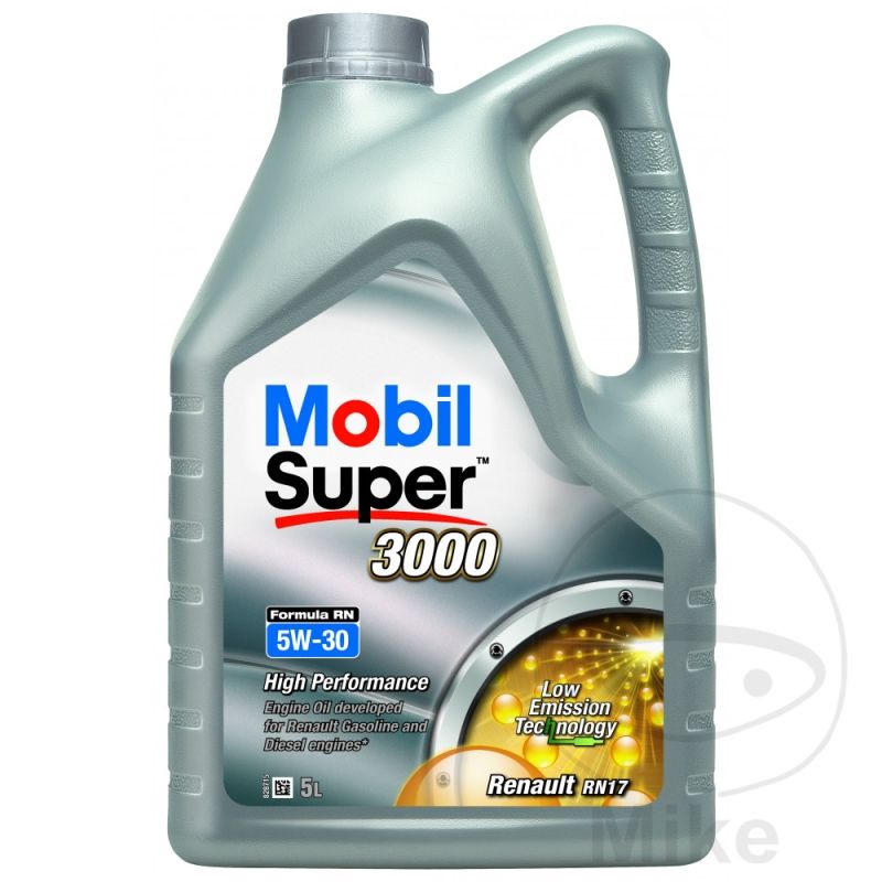 Aceite Motor 5W30 SUP 3000 5 Litros para RN | Motos Camaral