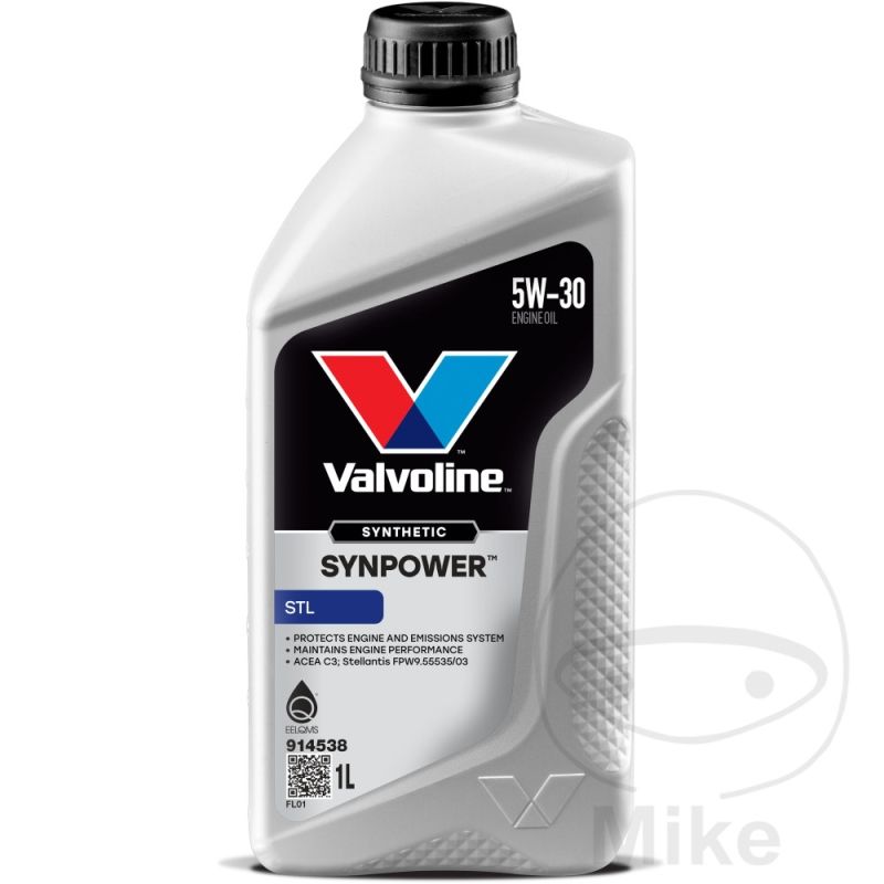 Aceite Motor 5W30 Sintético Valvoline 1L | Motos Camaral