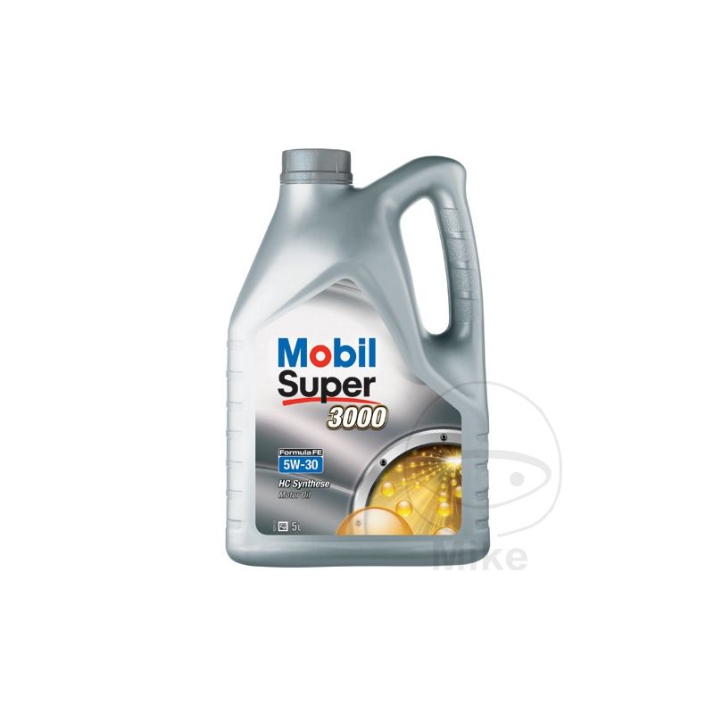 Aceite Motor 5W30 Mobil Super 3000 X1 FE 5L | Motos Camaral