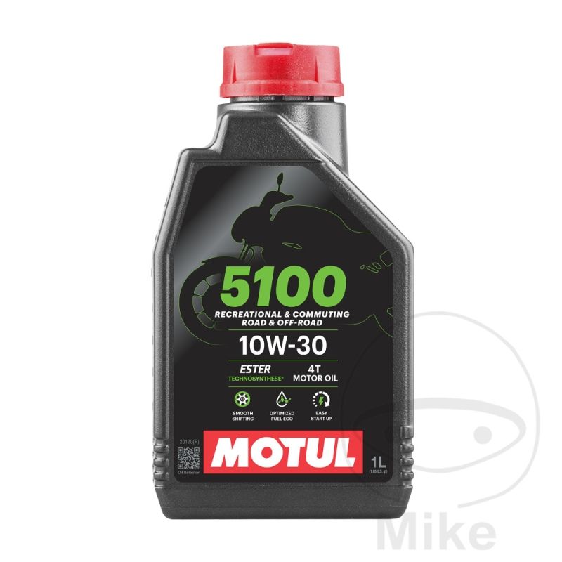 Aceite Motul 5100 10W30 4T 1L HC-Sintético | Motos Camaral