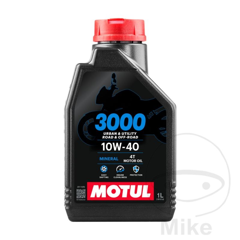 Aceite Motor Motul 3000 10W40 4T 1L | Motos Camaral