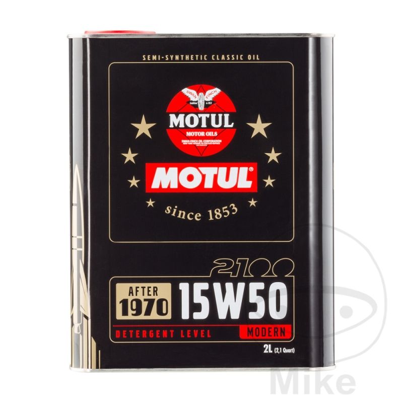 Aceite Motor Motul 15W50 4T 2L Semisintético | Motos Camaral