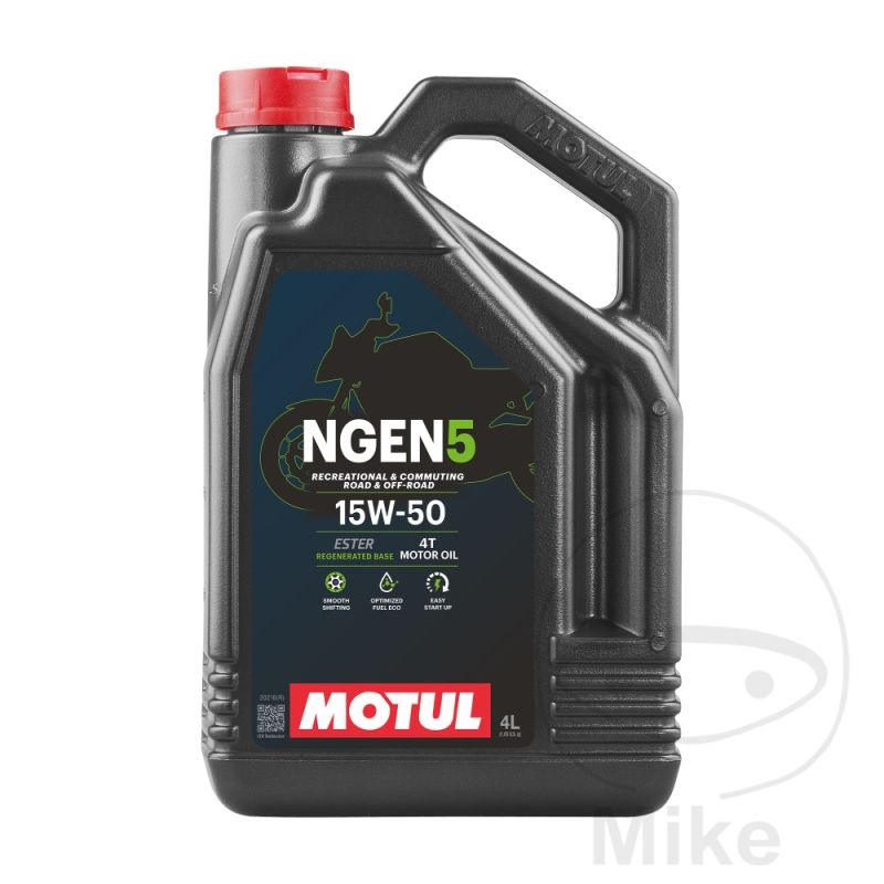 Aceite Motor Motul NGEN 5 15W50 4T 4L | Motos Camaral