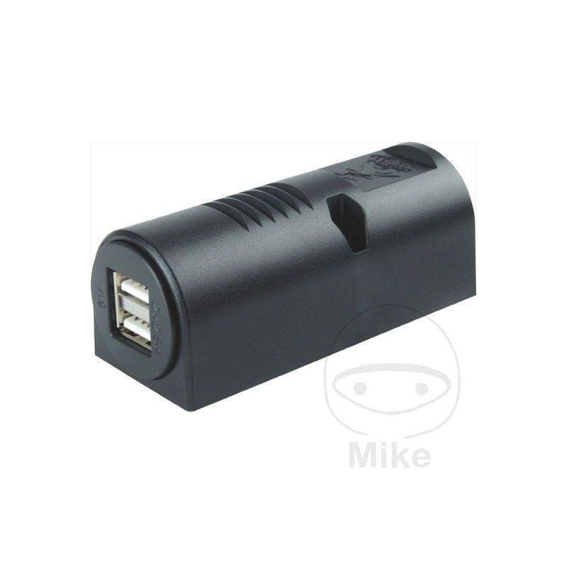 Enchufe Doble USB 2x2500mA para Motocicleta | Motos Camaral