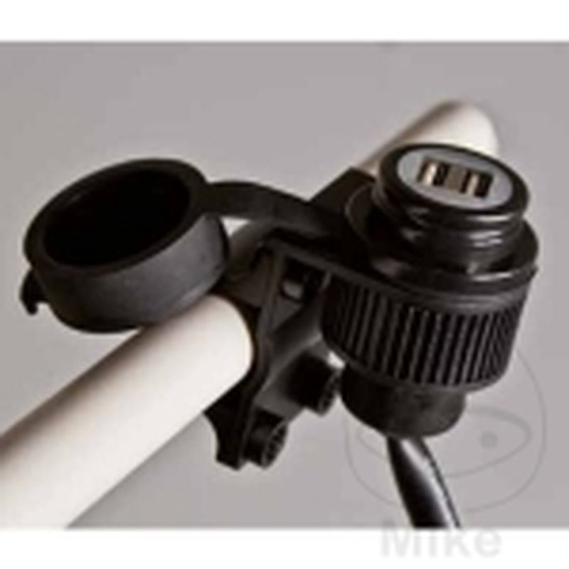 Enchufe Doble USB ALBRECHT 1941071 | Motos Camaral