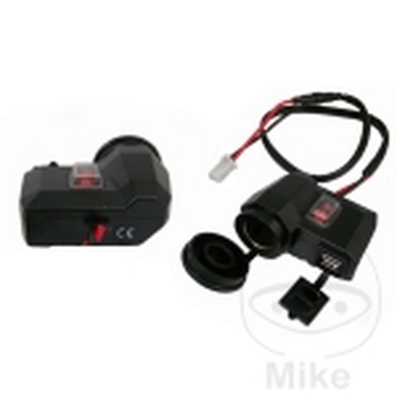 Encendedor de Cigarrillos + USB JMP con Interruptor | Motos Camaral