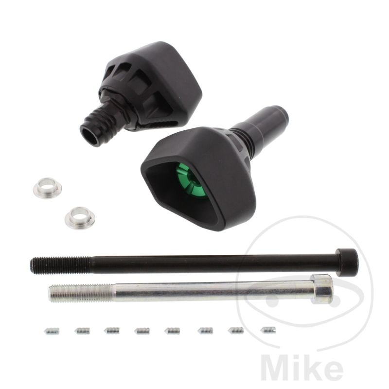 Anticaídas Evotech Verde con Kit de Montaje | Motos Camaral
