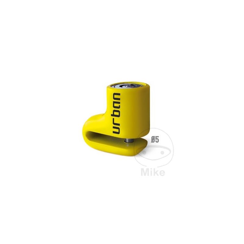 Candado Disco de Freno Artago Urban 5mm Amarillo | Motos Camaral
