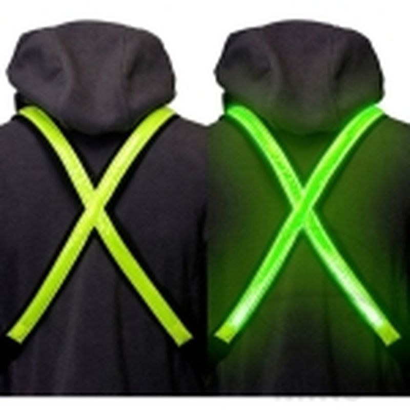 Chaleco LED ERW Easypix Streetglow L/XL | Motos Camaral