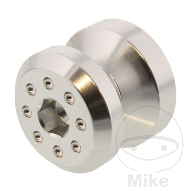 Diábolo Basculante JMP M8 Aluminio Plateado | Motos Camaral