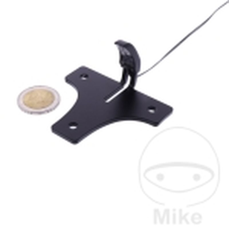 Luz de Matrícula Kellermann KL 1 Negra | Motos Camaral