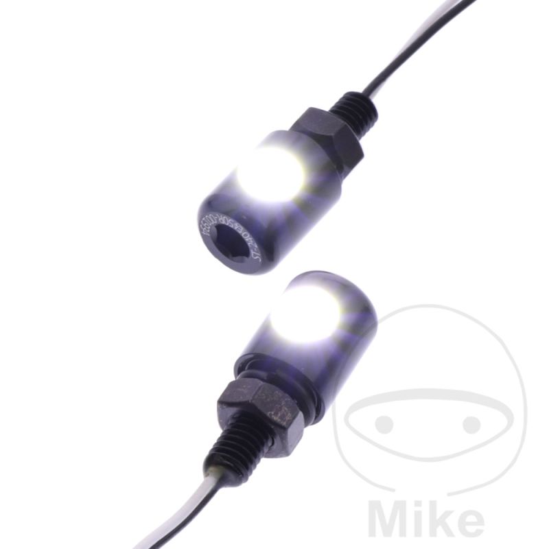 Luz de Matrícula Bolt Negro JMP | Motos Camaral