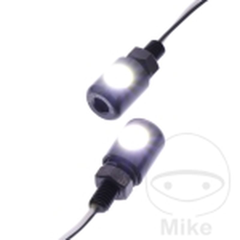 Luz de Matrícula Bolt Negro JMP | Motos Camaral