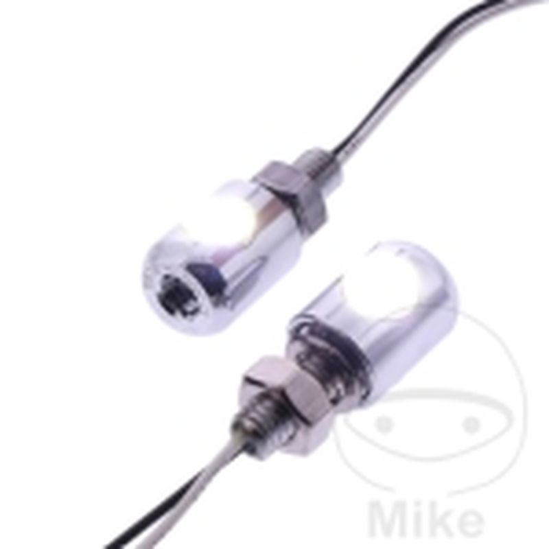 Luz de Matrícula Bolt Cromado JMP | Motos Camaral